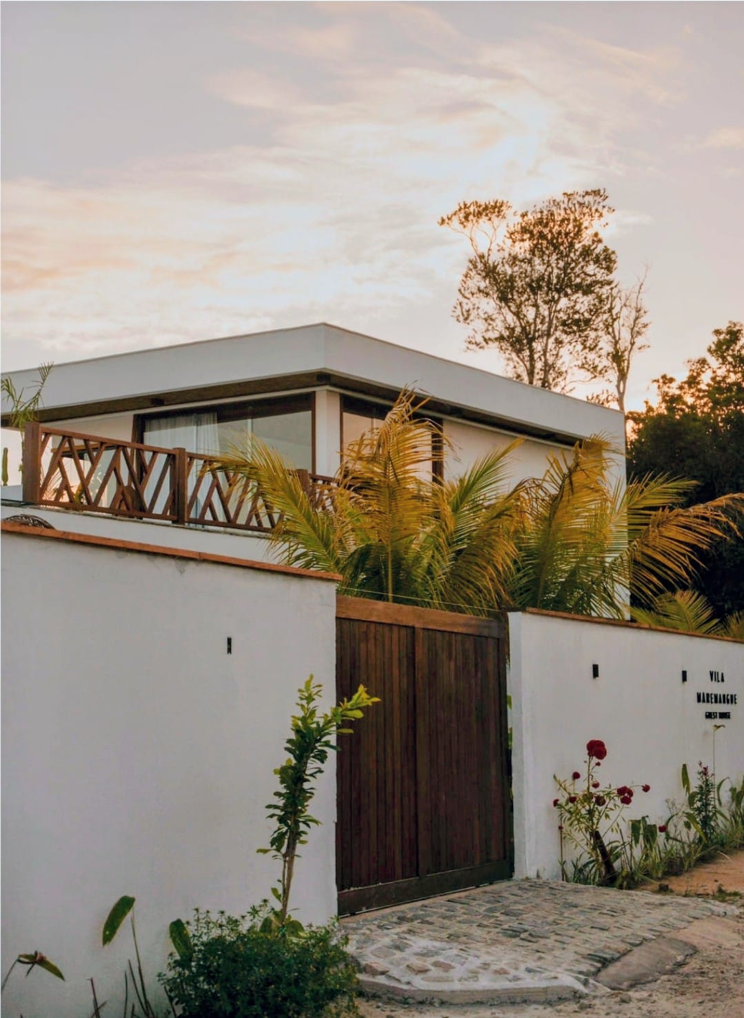 Jardim tropical da Vila Maremangue